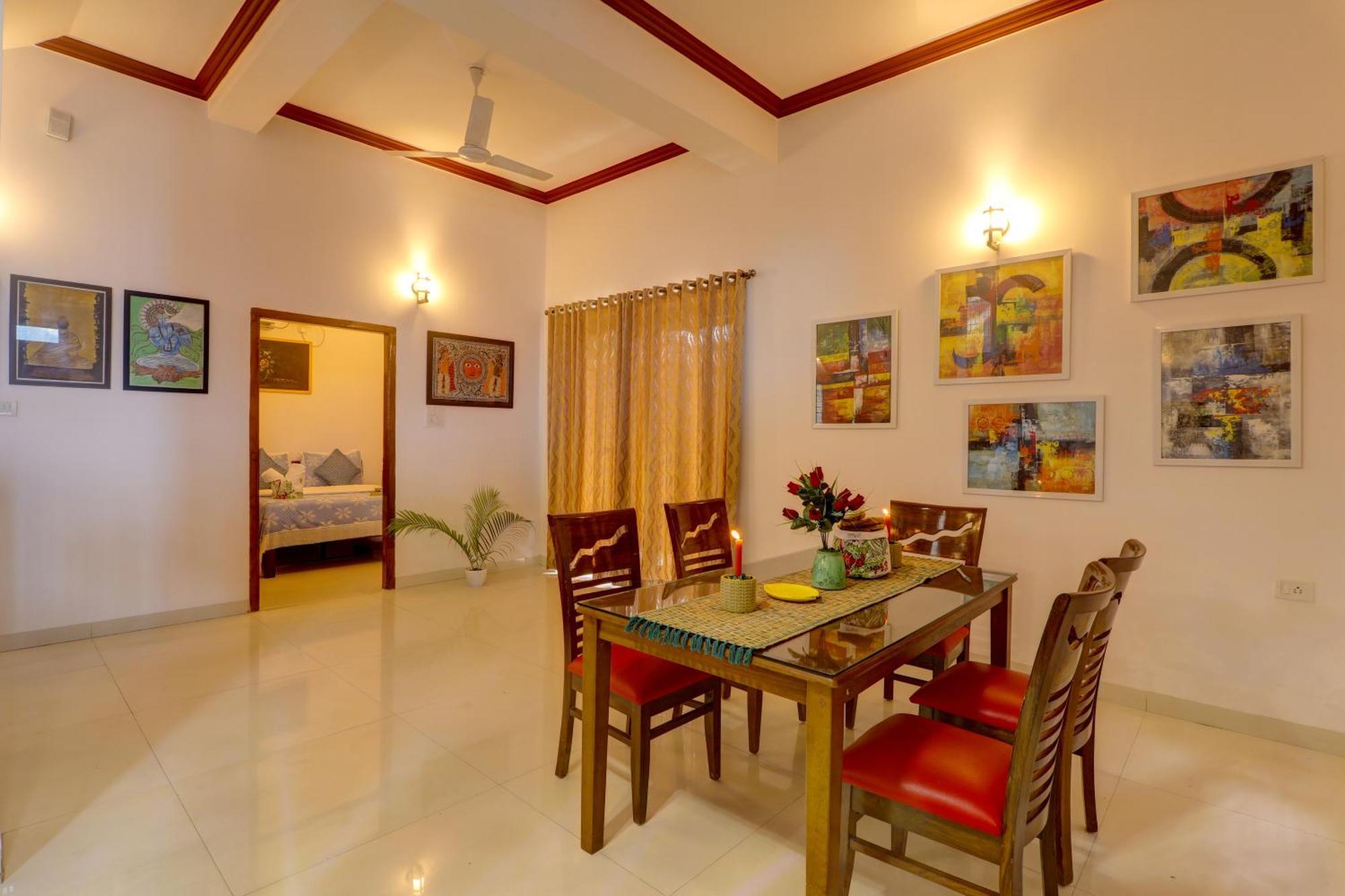 Jaqk Holidays - 9Bhk Villa For Big Groups, Private Pool-Wifi-Cartaker-Parking, North Goa Baga Eksteriør billede
