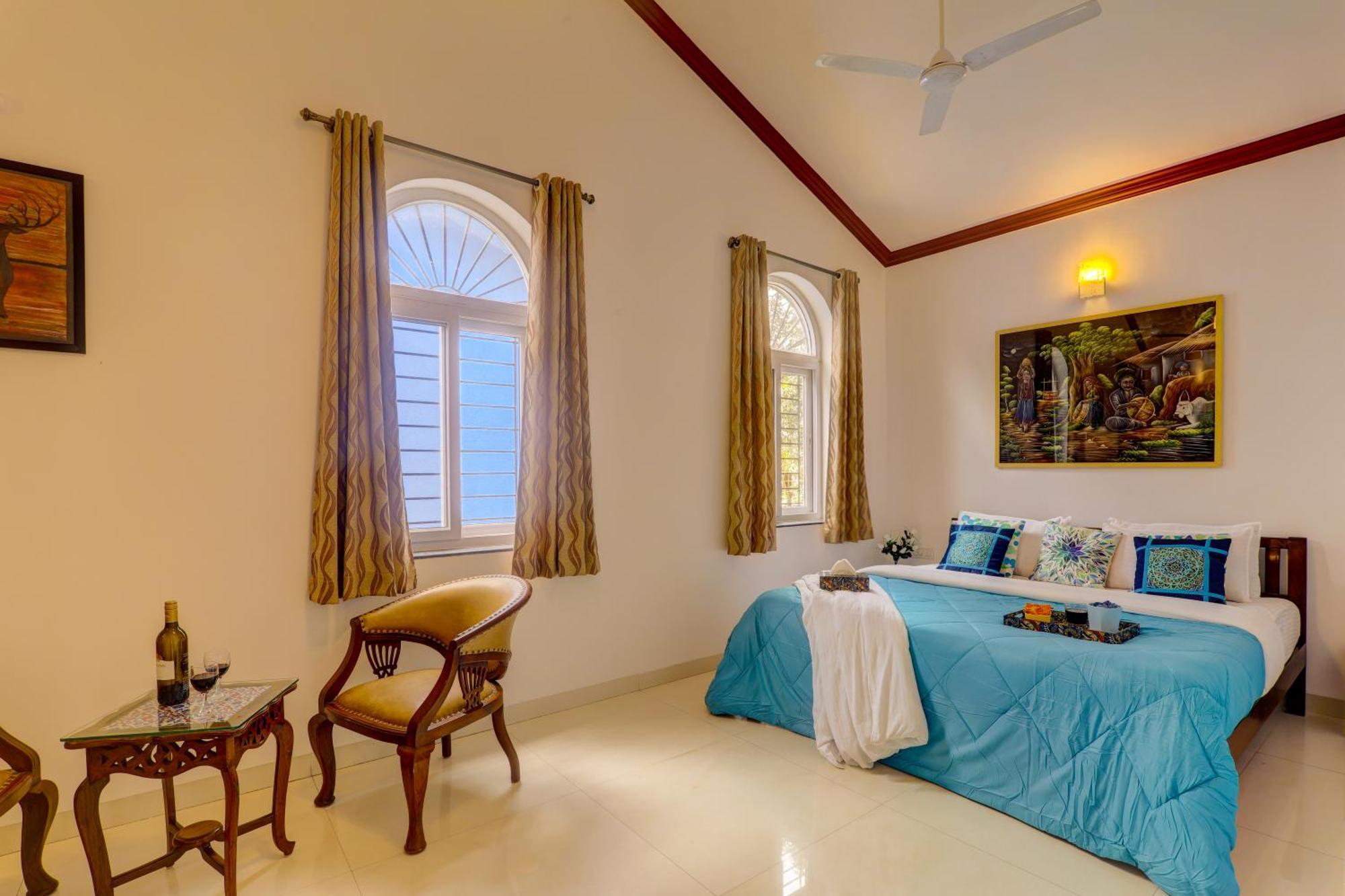 Jaqk Holidays - 9Bhk Villa For Big Groups, Private Pool-Wifi-Cartaker-Parking, North Goa Baga Eksteriør billede