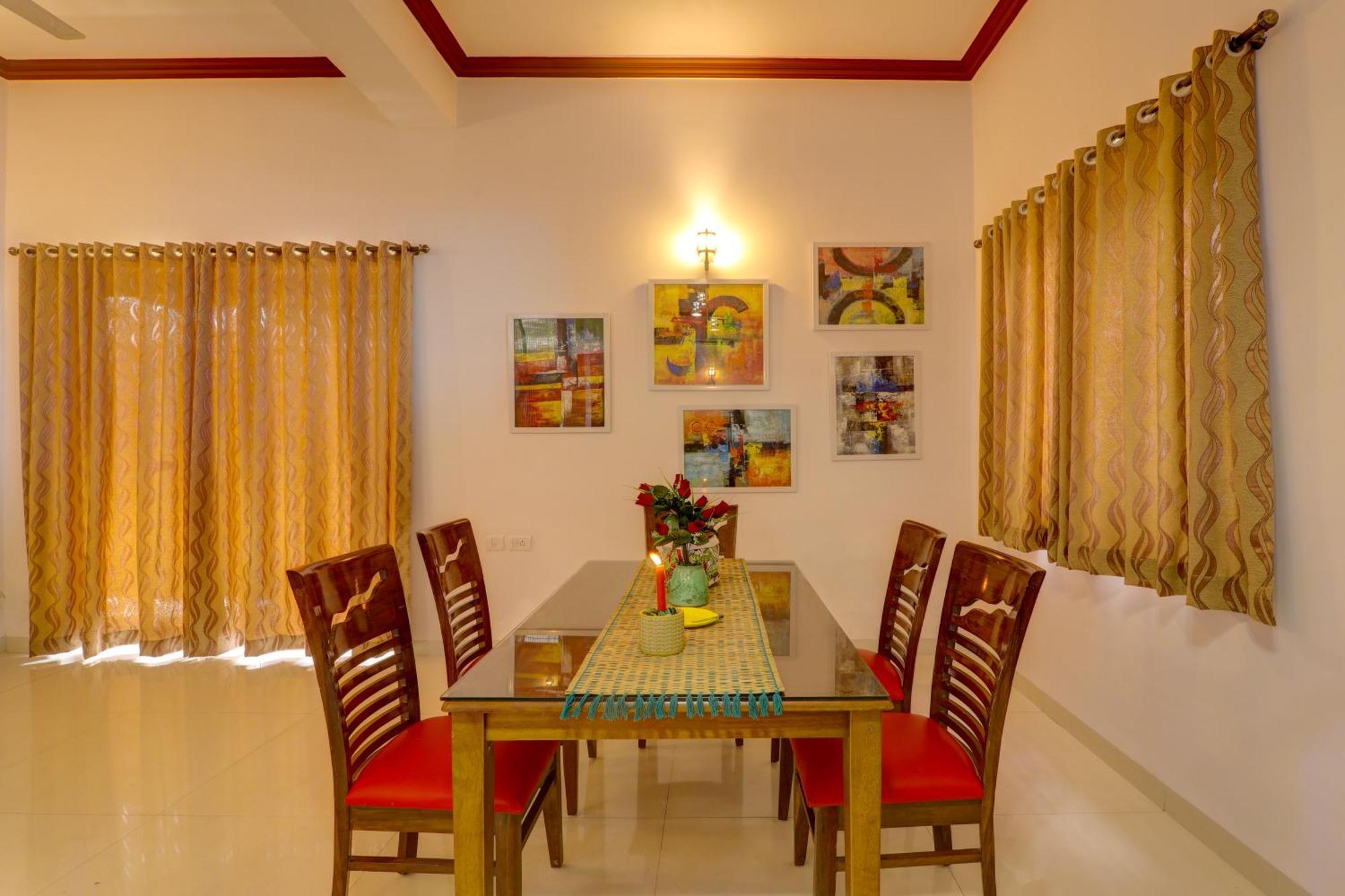 Jaqk Holidays - 9Bhk Villa For Big Groups, Private Pool-Wifi-Cartaker-Parking, North Goa Baga Eksteriør billede