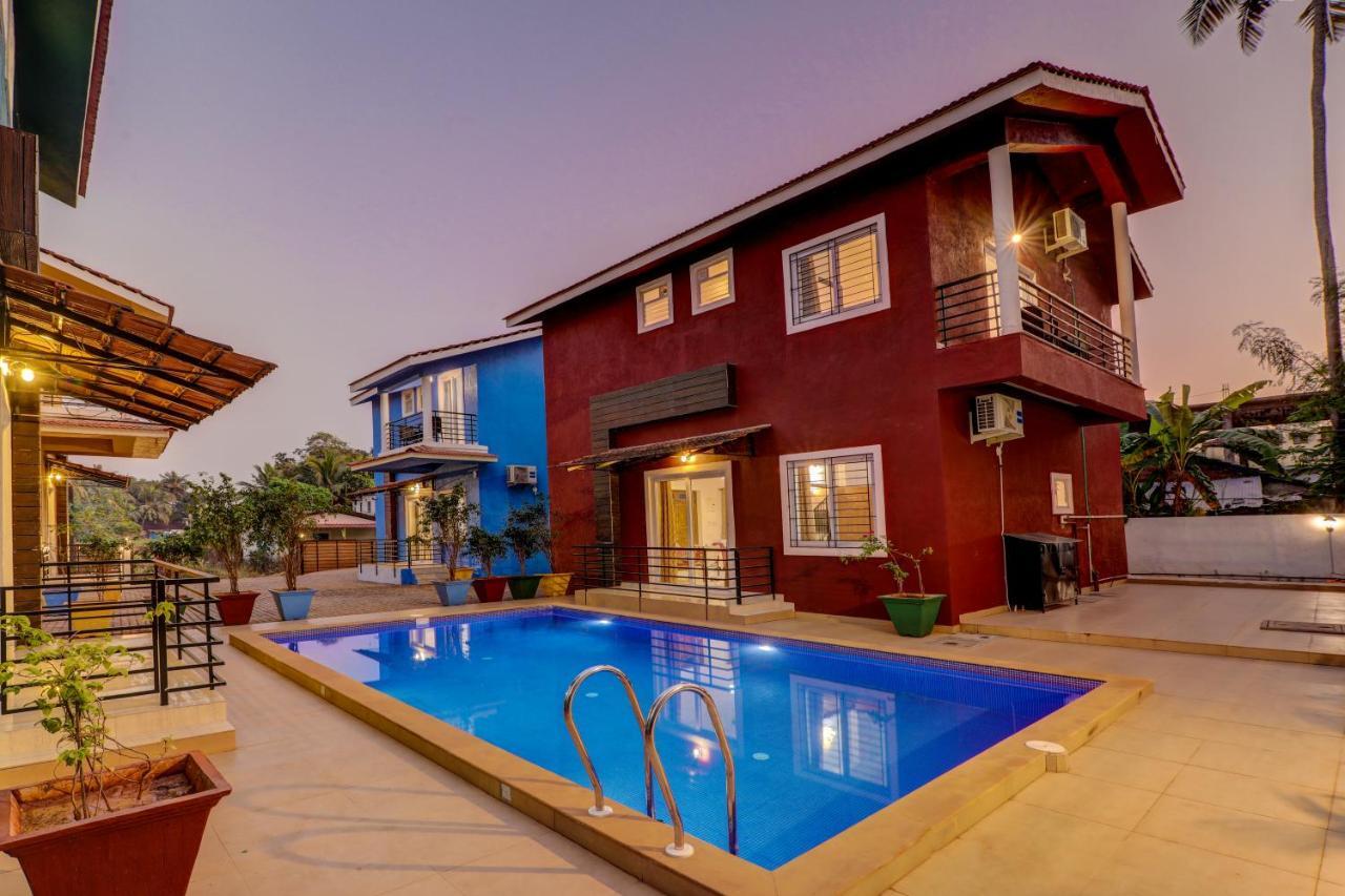Jaqk Holidays - 9Bhk Villa For Big Groups, Private Pool-Wifi-Cartaker-Parking, North Goa Baga Eksteriør billede