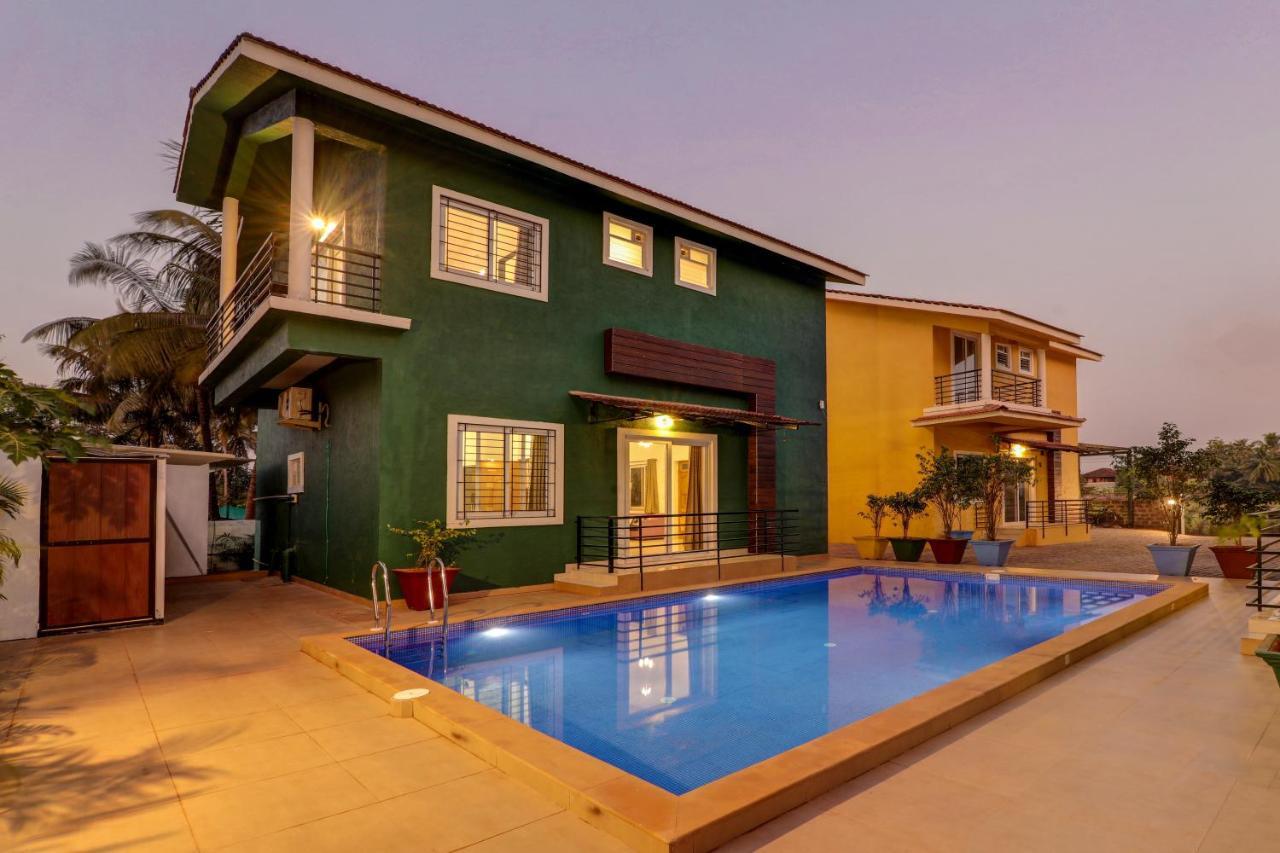 Jaqk Holidays - 9Bhk Villa For Big Groups, Private Pool-Wifi-Cartaker-Parking, North Goa Baga Eksteriør billede